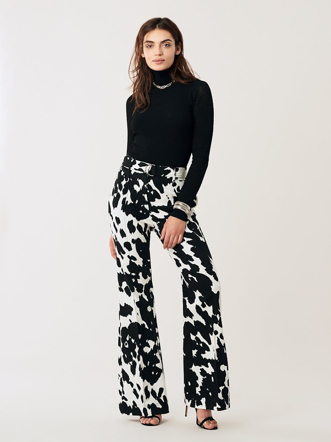  Joan Cotton Flare Pants 