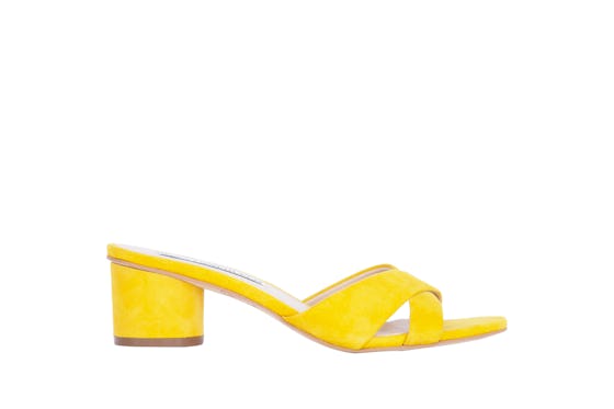 Fawn Heeled Crossover Sandal