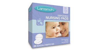 Lansinoh Stay Dry Disposable Nursing Pads (60 Count)
