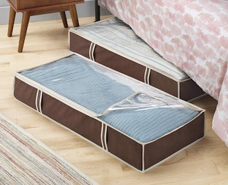 Best Under Bed Storage Organizer For Linens & Blankets 