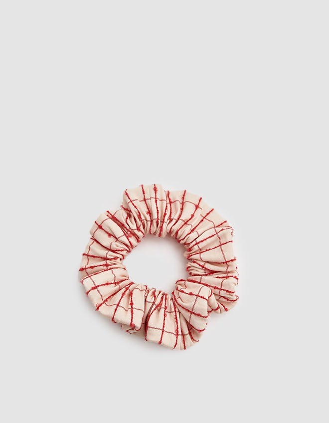 Woven Cotton Scrunchie