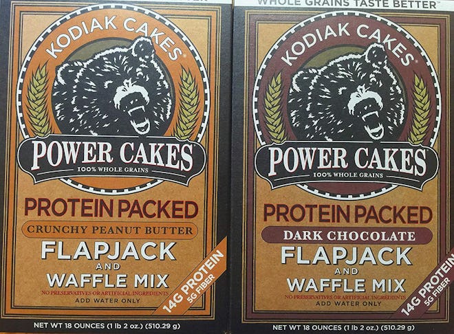 Kodiak Cakes Chocolate And Crunchy Peanut Butter Combo Pack
