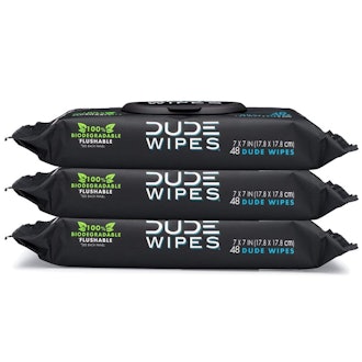 Dude Products Flushable DUDE Wipes (3 Pack)