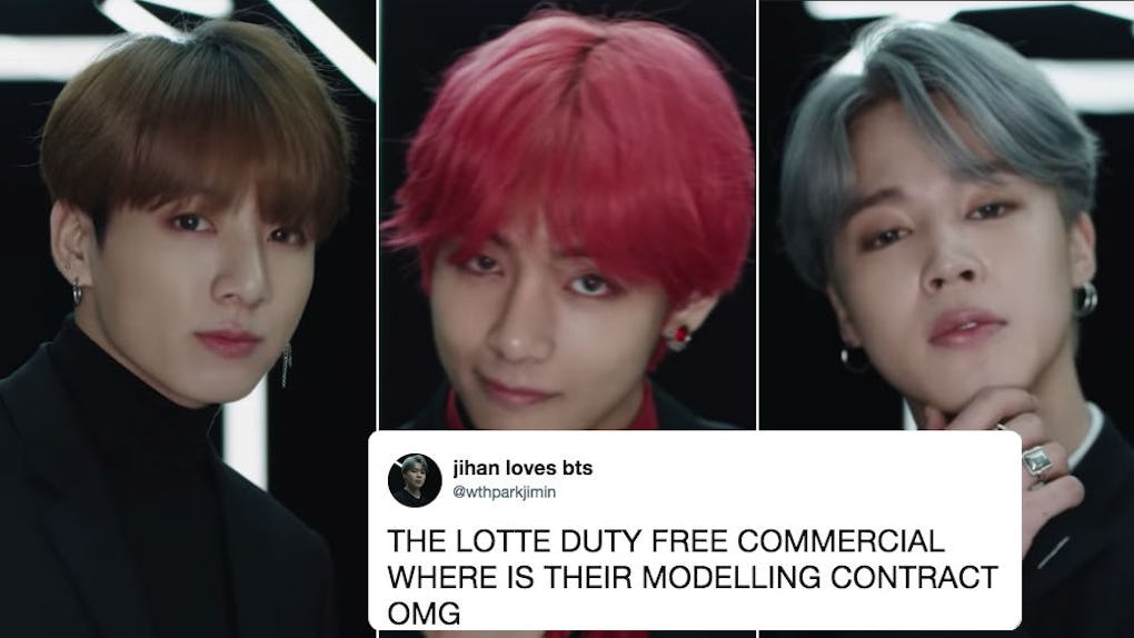 This Video Of Bts Lotte Duty Free Ad Sees The Boys Walk A Runway Looking So Hot It Hurts