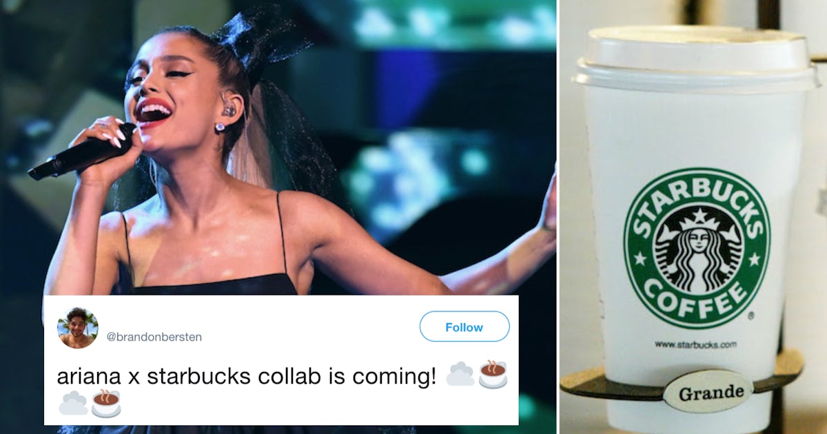 This Theory That Starbucks Is Making An Ariana Grande Drink Is Pretty Convincing This Theory That Starbucks Is Making An Ariana Grande Drink Is Pretty Convincing