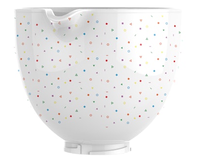 KitchenAid 5 Quart Whispering Floral Ceramic Mixing Bowl for