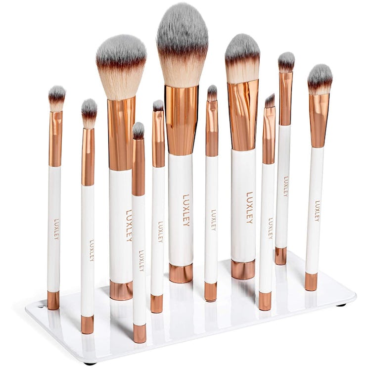 Luxley Magnetic Makeup Brushes (11 Brushes)