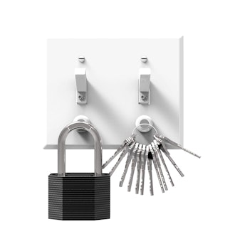 KeySmart Magnetic Key Rack (6 Pack)