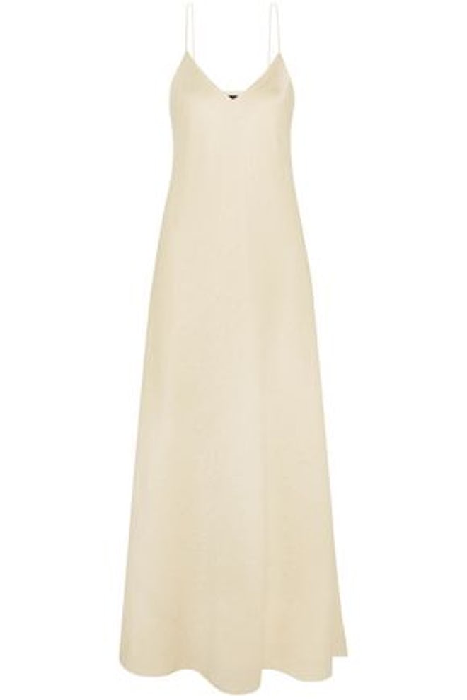 The Row Vera Silk-Cloqué Gown