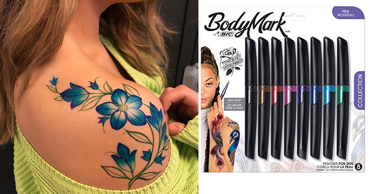 amplitude Voorzien Klooster This BodyMark By BIC Temporary Tattoo Marker Review Made Everyone Think I  Got A Real Tattoo