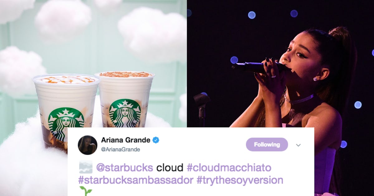 Ariana Grande Is Starbucks Newest Ambassador According To An Adorable Twitter Announcement Ariana Grande Is Starbucks Newest Ambassador According To An Adorable Twitter Announcement
