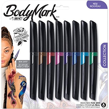BIC BodyMark Temporary Tattoo Marker Assorted Colors