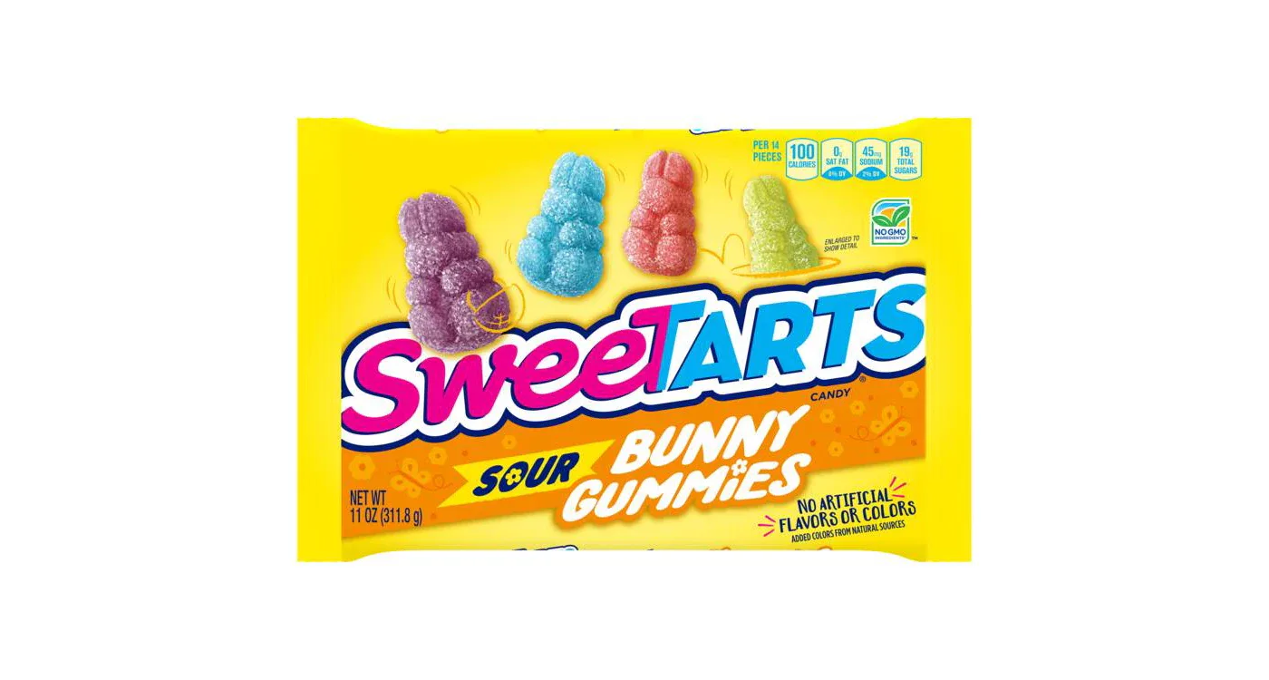 SweeTARTS Sour Bunny Gummies Are Ready To Give Your Easter A Twist