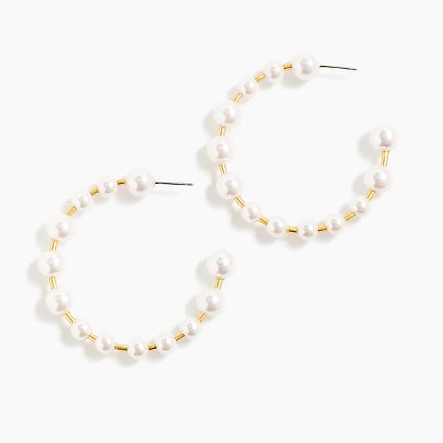 gold door knocker earrings zara
