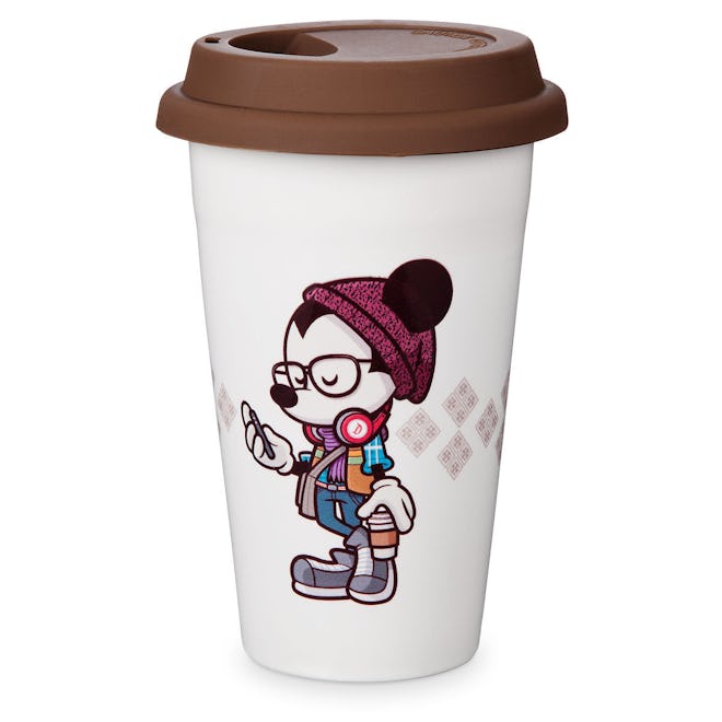 Mickey Mouse “Hipster Mickey” Travel Mug by Jerrod Maruyama