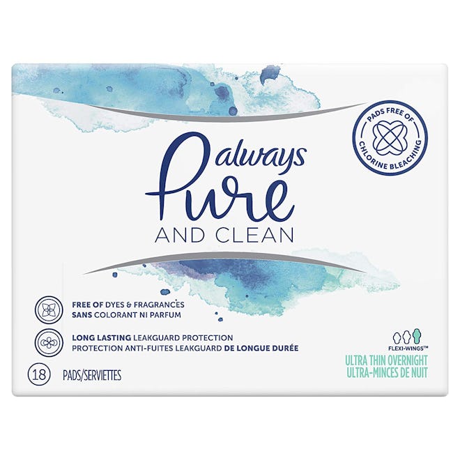 Always Pure And Clean Pads, 18 Count (3-Pack)