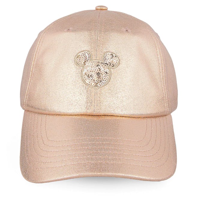 Mickey Mouse Rose Gold Baseball Cap