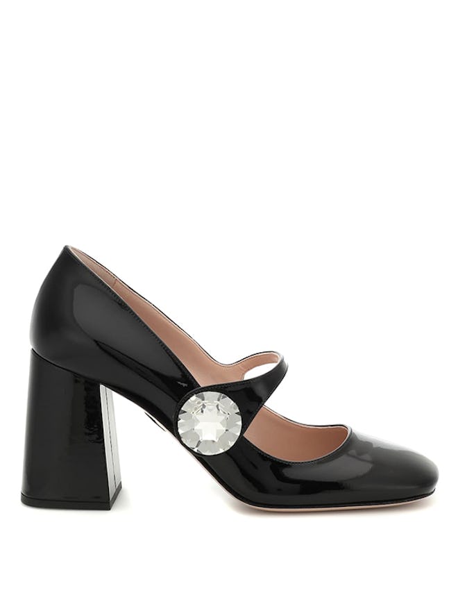 Patent Leather Mary Jane Pumps