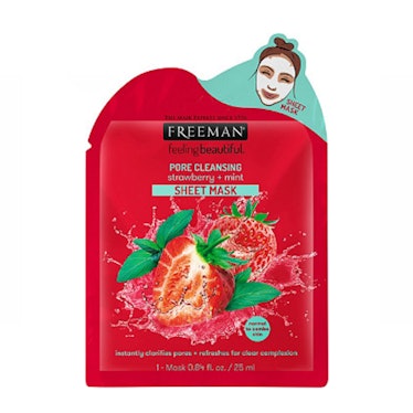 Feeling Beautiful Pore Cleansing Strawberry + Mint Sheet Mask 