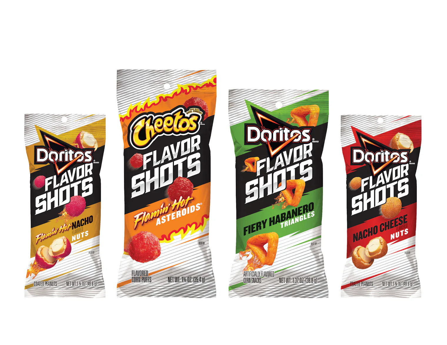 Cheetos Triangle Cheetos Flamin' Hot Asteroids Are Back, Thanks To The New Frito-Lay ...