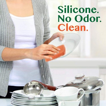 Peachy Clean Anti-Microbial Silicone Scrubbers