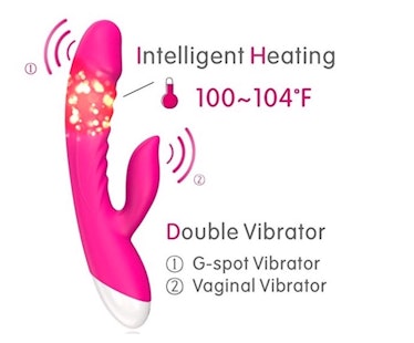 iFUN Heating Rabbit G-Spot Vibrator