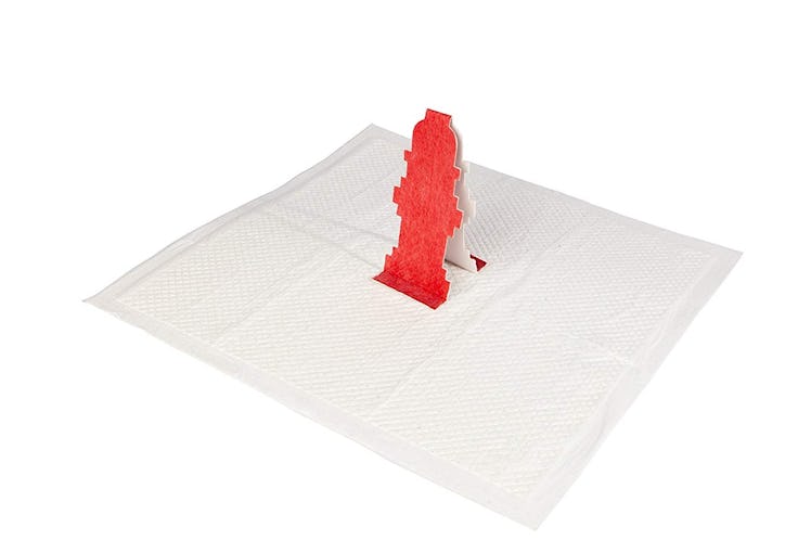 Pop-Up Pee Pad
