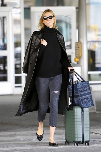 How To Style Ballet Flats The Karlie Kloss Way