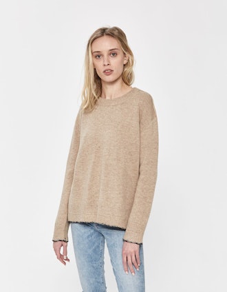 Linette Contrast Trim Sweater