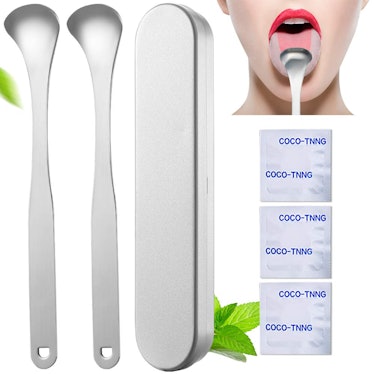 INCOK Stainless Steel Tongue Scraper Cleaner