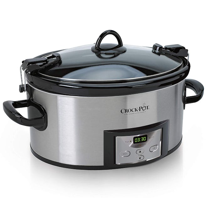 Crock-Pot 6-Quart Cook & Carry Programmable Slow Cooker