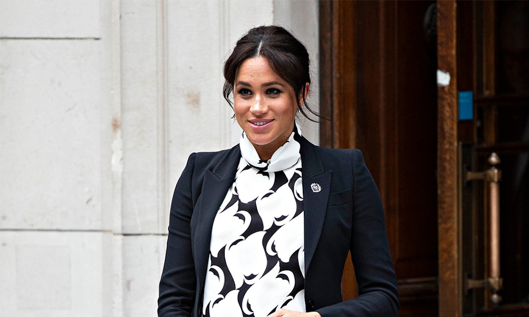 Meghan Markle’s Printed Mini Dress Bent Royal Protocol In The Most ...
