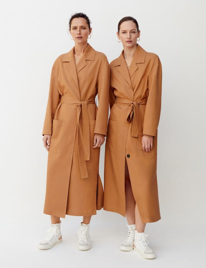 Mango Pocket Soft Trench