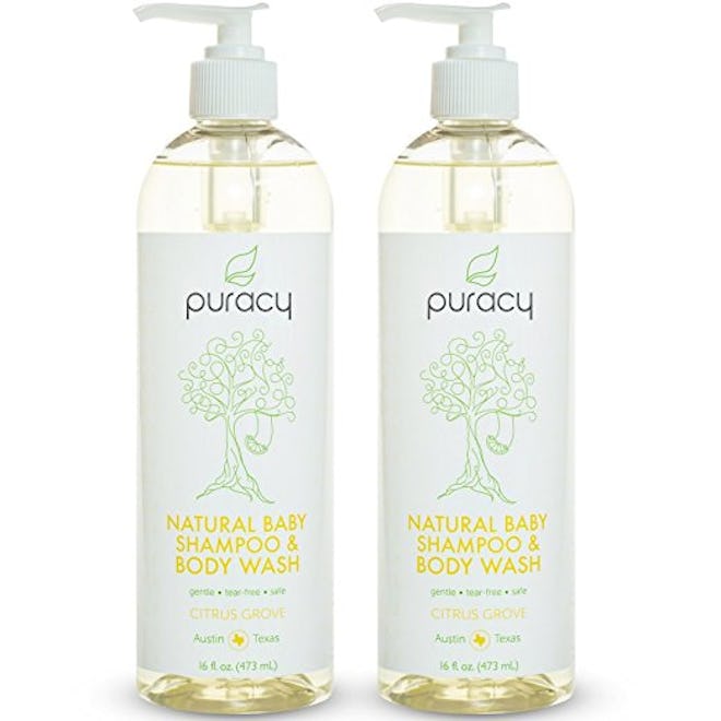 Puracy Natural Baby Shampoo & Baby Wash
