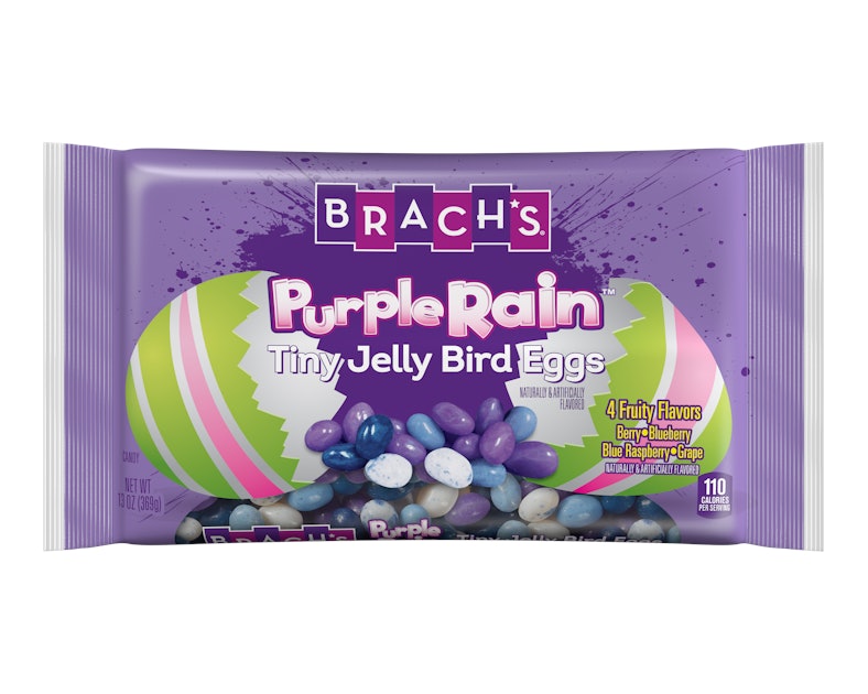 Brach's Purple Rain Tiny Jelly Beans Valentines Candy 3 Oz. Pouch, Jelly  Beans & Fruity Candy