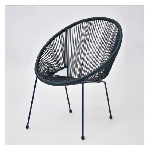 project 62 patio egg chair with ottoman