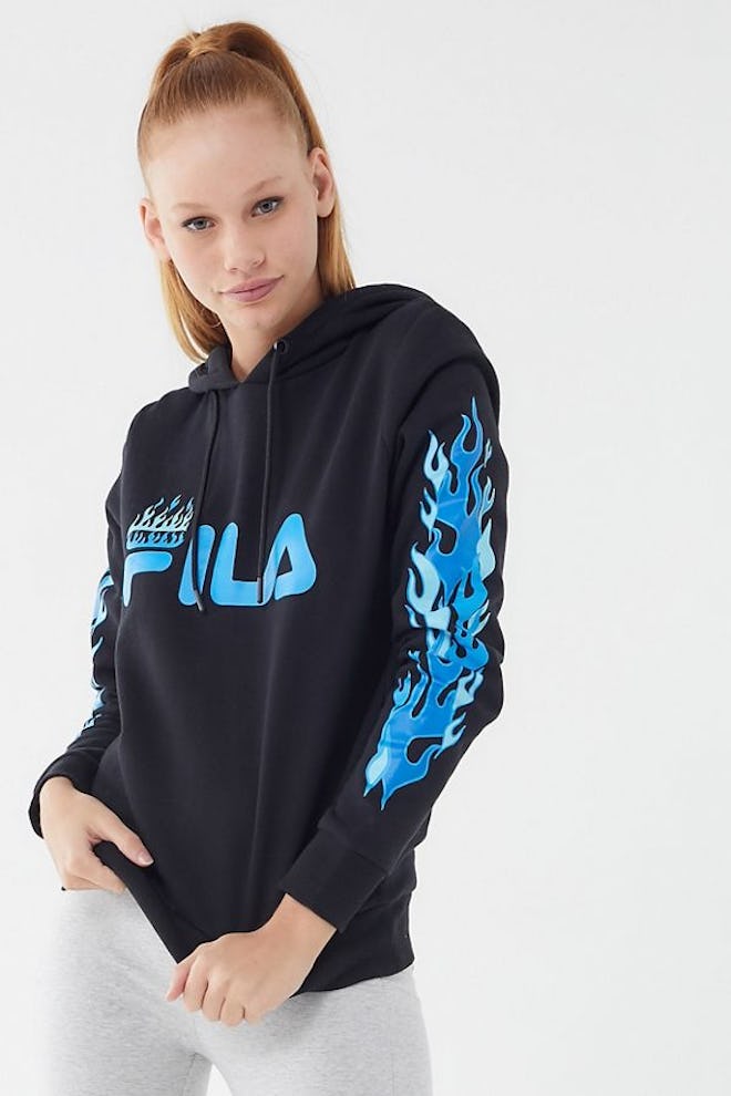 FILA X Disney Villains UO Exclusive Hades Hoodie Sweatshirt