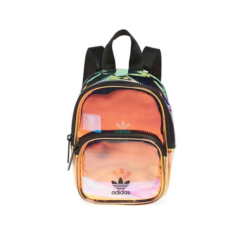 adidas Originals Mini Holographic Clear Backpack