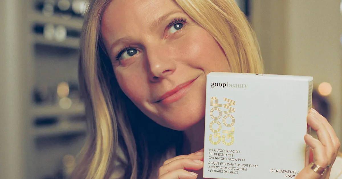 Goop Acid Goop's GOOPGLOW Glycolic Acid Peel Has 3 Times The Standard Amount Of ...