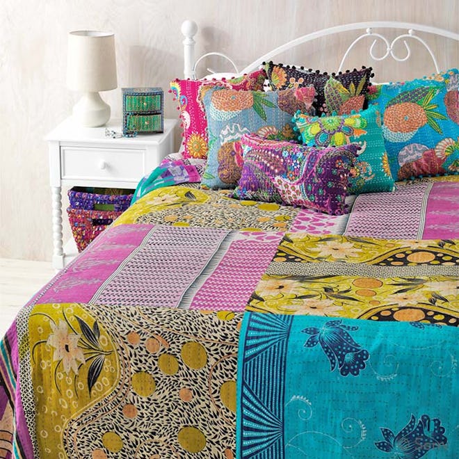 Kantha Bedspread