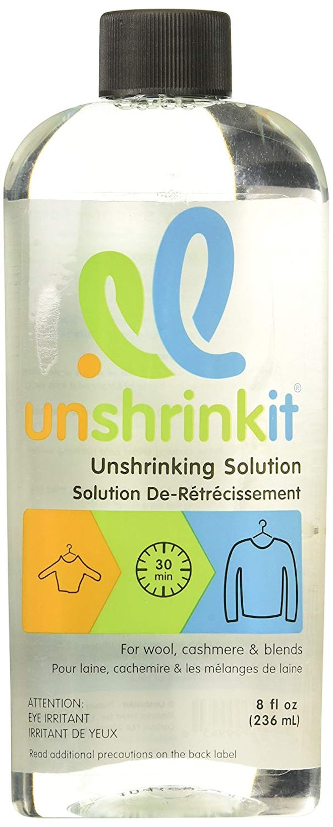 Unshrinkit Clothing Solution