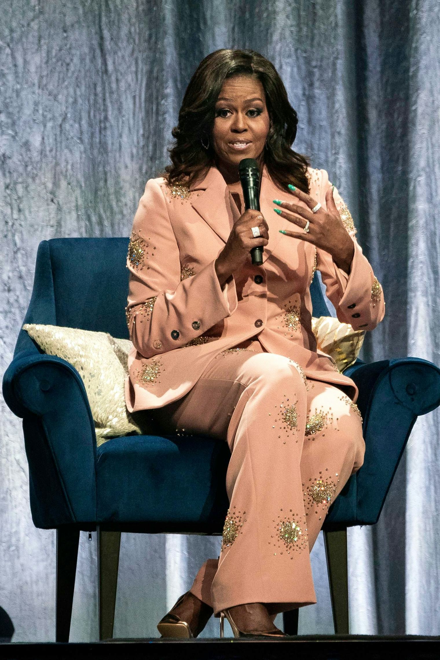 michelle obama balenciaga dress