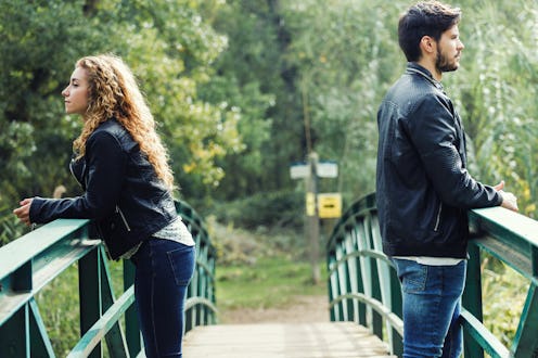 Taking a moment to breathe before reacting to your partner can help to de-escalate the situation.