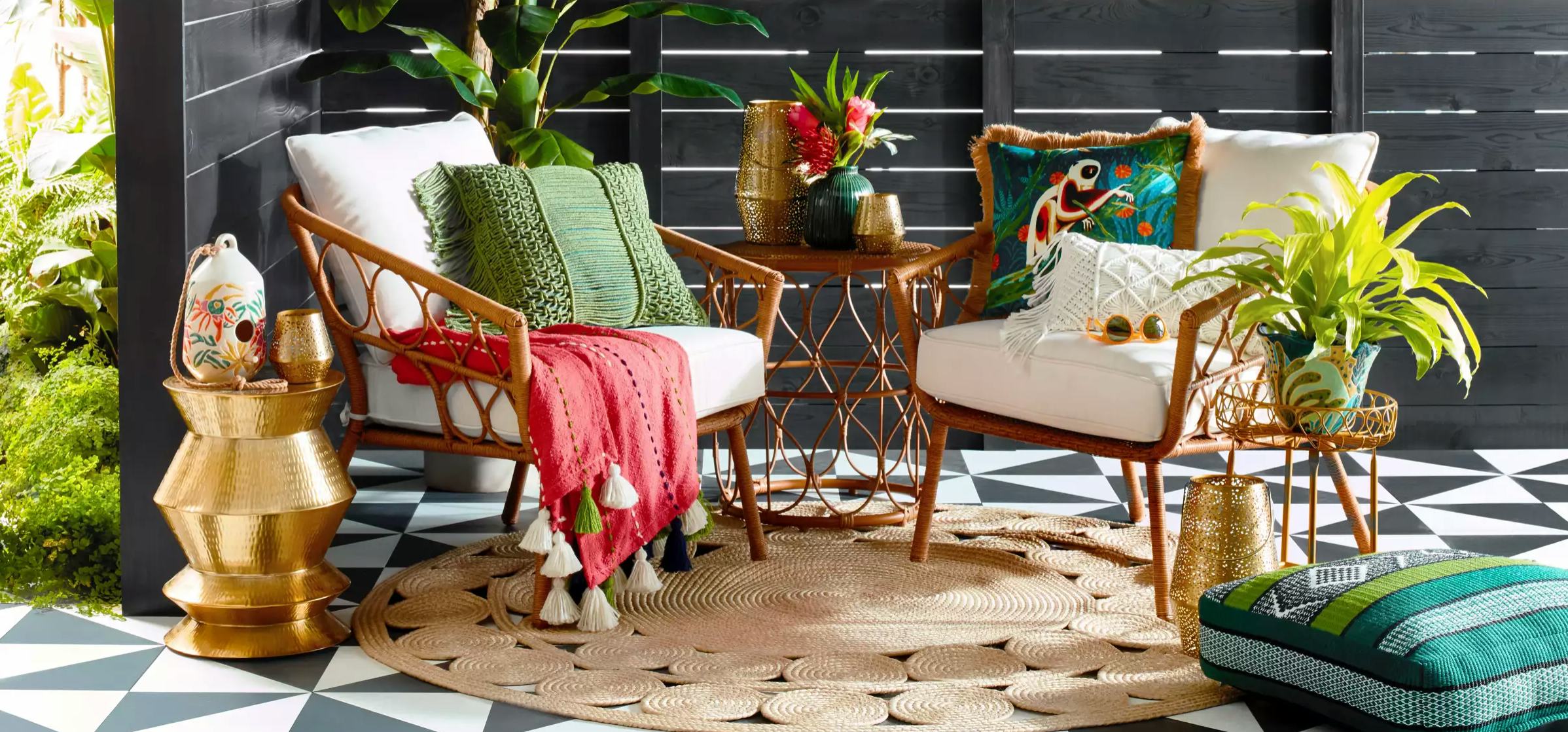 target henning patio loveseat