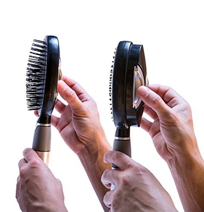 Qwik Clean Self Cleaning Hair Brush