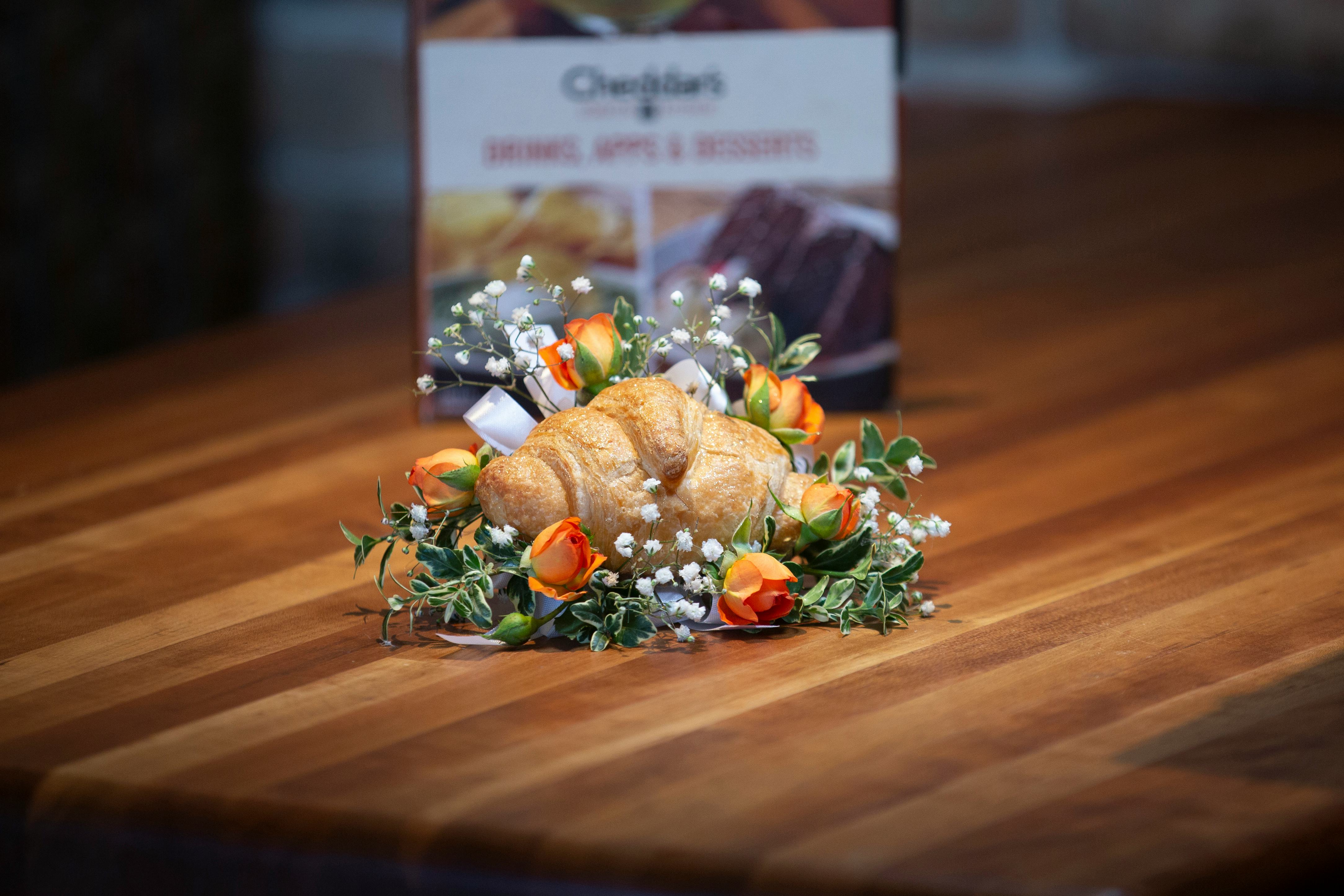 Cheddar's Scratch Kitchen's Croissant Corsages Are Ridiculous Yet Brilliant