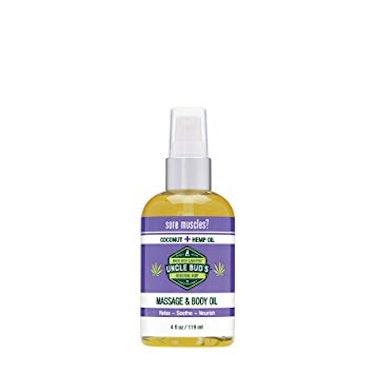 Uncle Bud’s Hemp Massage & Body Oil