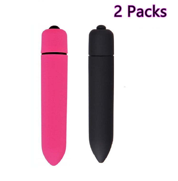 Pink Lust Mini Bullet Shaped Vibrator (2 Pack)