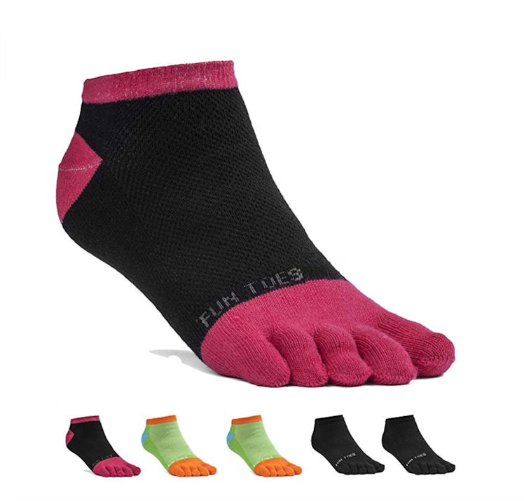 FUN TOES Cotton Toe Socks