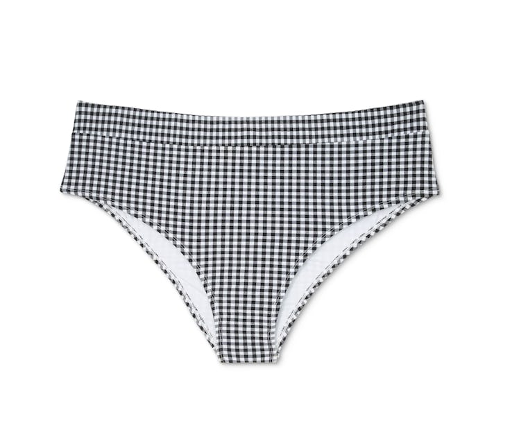 Women's Plus High Waist Bikini Bottom